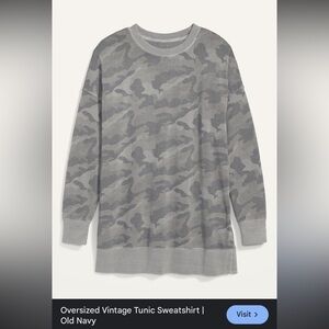 Old Navy Gray Sweatshirt